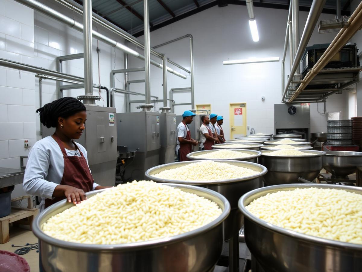 FOWA produce processing facility